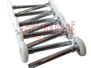 Set of 12 --- 2 Inch 11 Ball Nylon Garage Door Roller (4 Inch Stem)