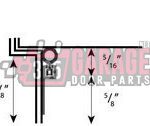 Passage Door Perimeter Bulb Seal Kit 4'X7'