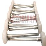 Set of 10---2 Inch 13 Ball Nylon Garage Door Roller (4 Inch Stem)