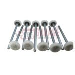 Set of 10---2 Inch 13 Ball Nylon Garage Door Roller (7 Inch Stem)