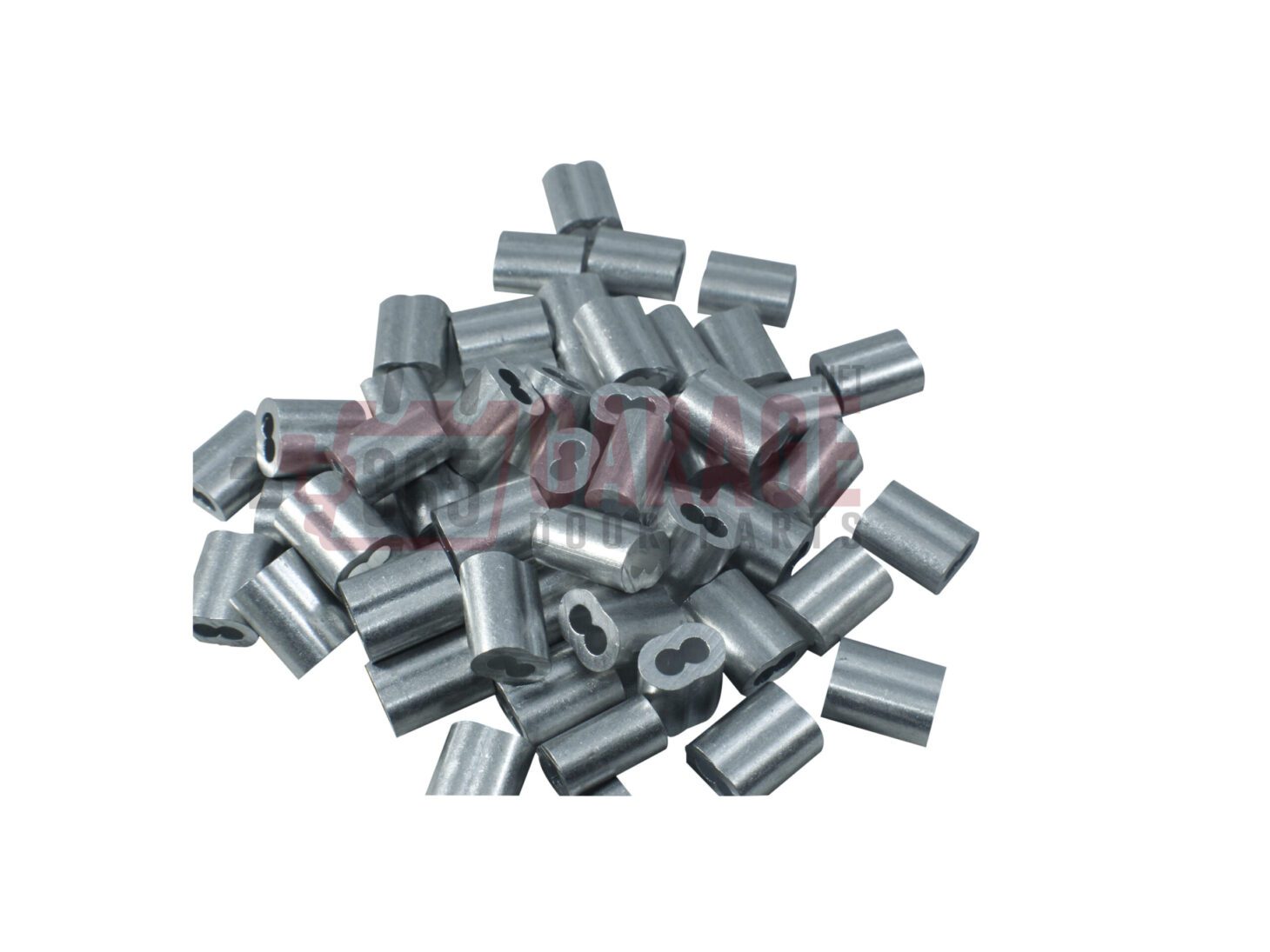 Aluminum and Brass Crimp Sleeves 100 Pack
