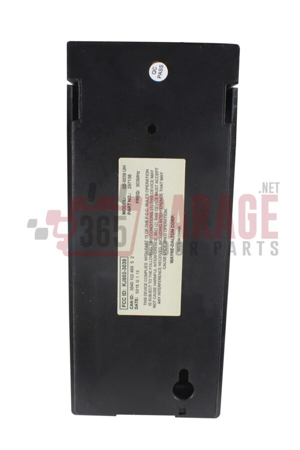 Wayne Dalton Wireless Keyless Entry Keypad 303MHZ 297138 - Image 5