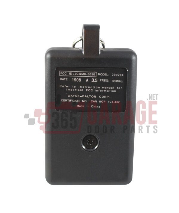 Wayne Dalton 303Mhz 309884 311085 Garage Door Opener Remote Control Keychain Transmitter Replacement Kit - Image 2