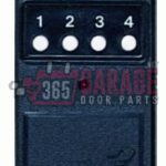 Linear Delta 3 DT 3+1 DNT00027A 4-channel Visor Gate Opener Transmitter