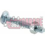 Garage Door Carriage Bolt, 1/4" X 1 7/8", Flat Head