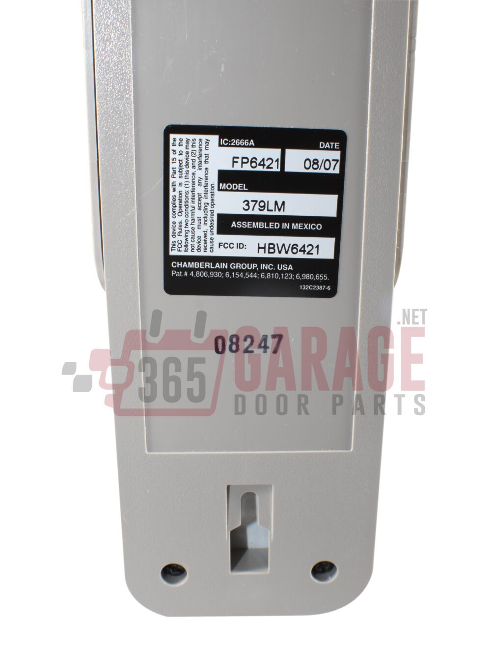 LIFTMASTER 379LM Fingerprint Keyless Entry Grage Door Opener 365