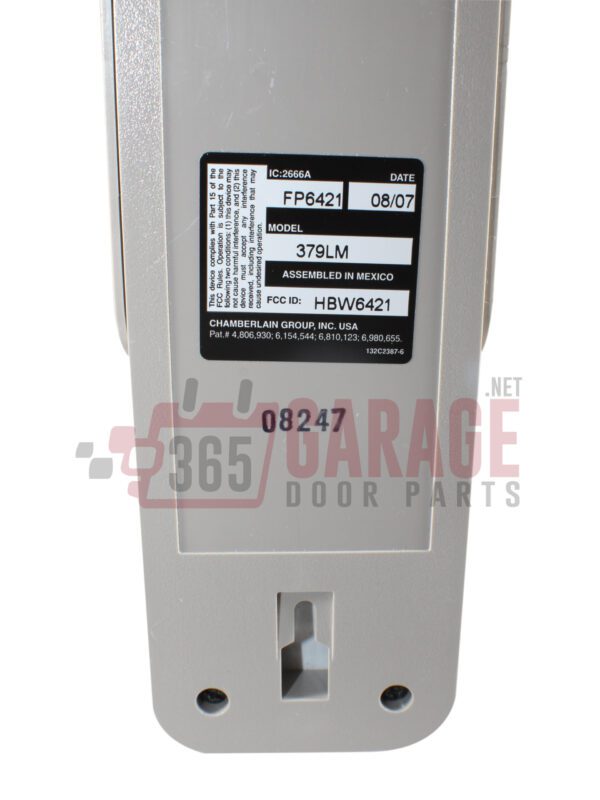 LIFTMASTER 379LM Fingerprint Keyless Entry Grage Door Opener - Image 4