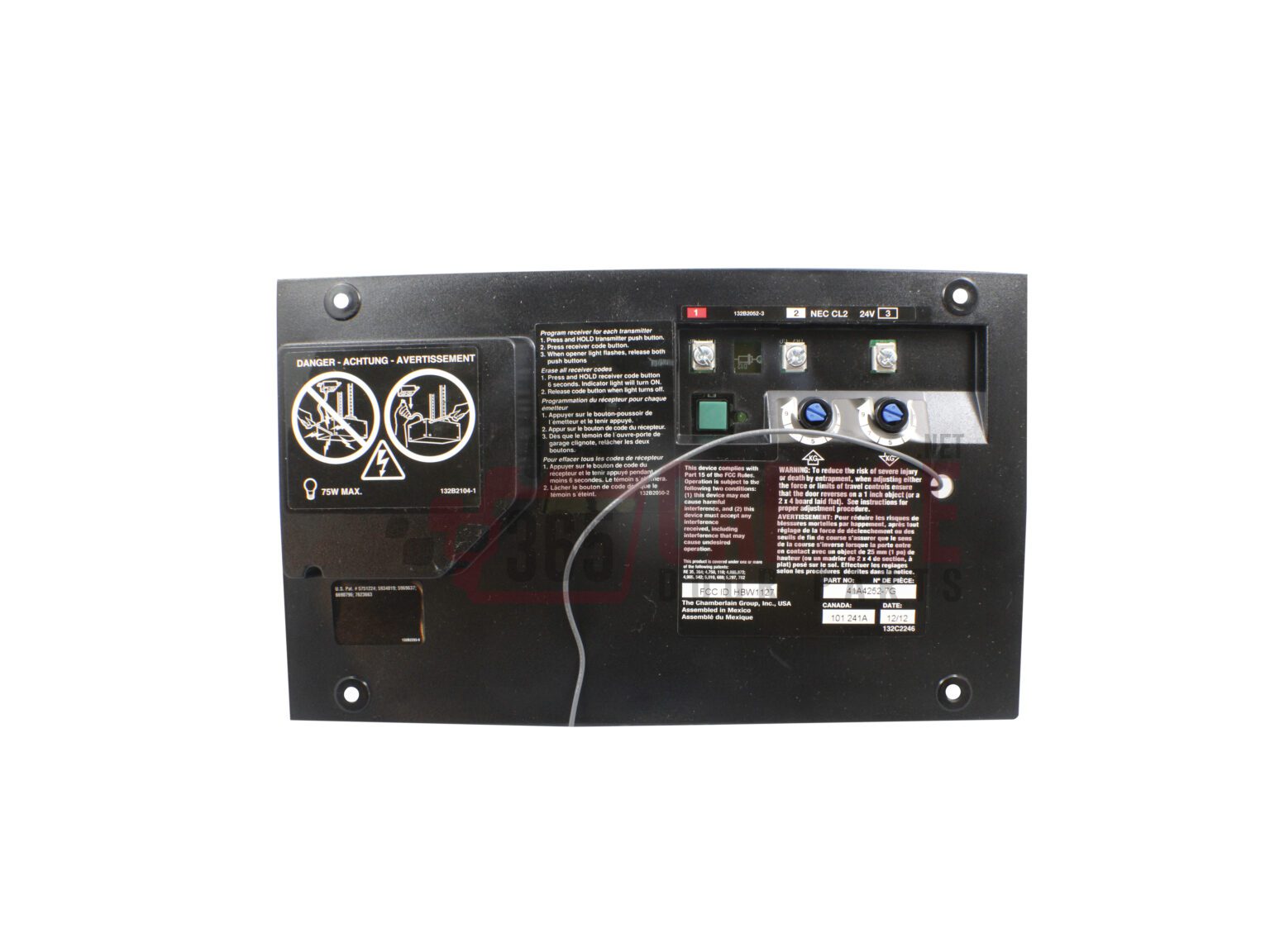LiftMaster Receiver Logic Control Board 41A42527 Chamberlain