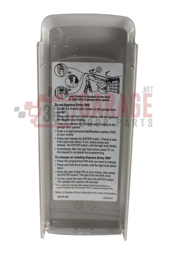 LiftMaster Garage Door Openers 41D621 Replacement Keyless Keypad Cover