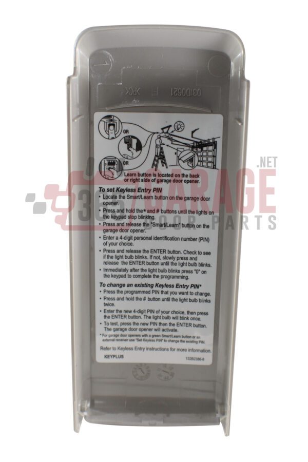 LiftMaster Garage Door Openers 41D621 Replacement Keyless Keypad Cover ONLY - Image 3