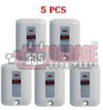 Multi-Code MCS307010 3070 1-channel Key Ring Gate & Garage Door Transmitter by Linear 5pc