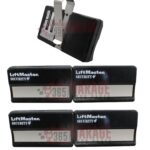 Lot of 5- Liftmaster 971LM Transmitters - Security + 390MHZ, Rolling Code Technology