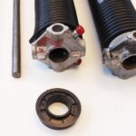 Pair of 250 X 2" X 28" - 40" Garage Door Torsion Springs with Winding Bars (28)