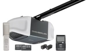 Chamberlain WD832KEV Ultra Quiet and Strong 1/2 HP Belt Drive Garage Door Opener