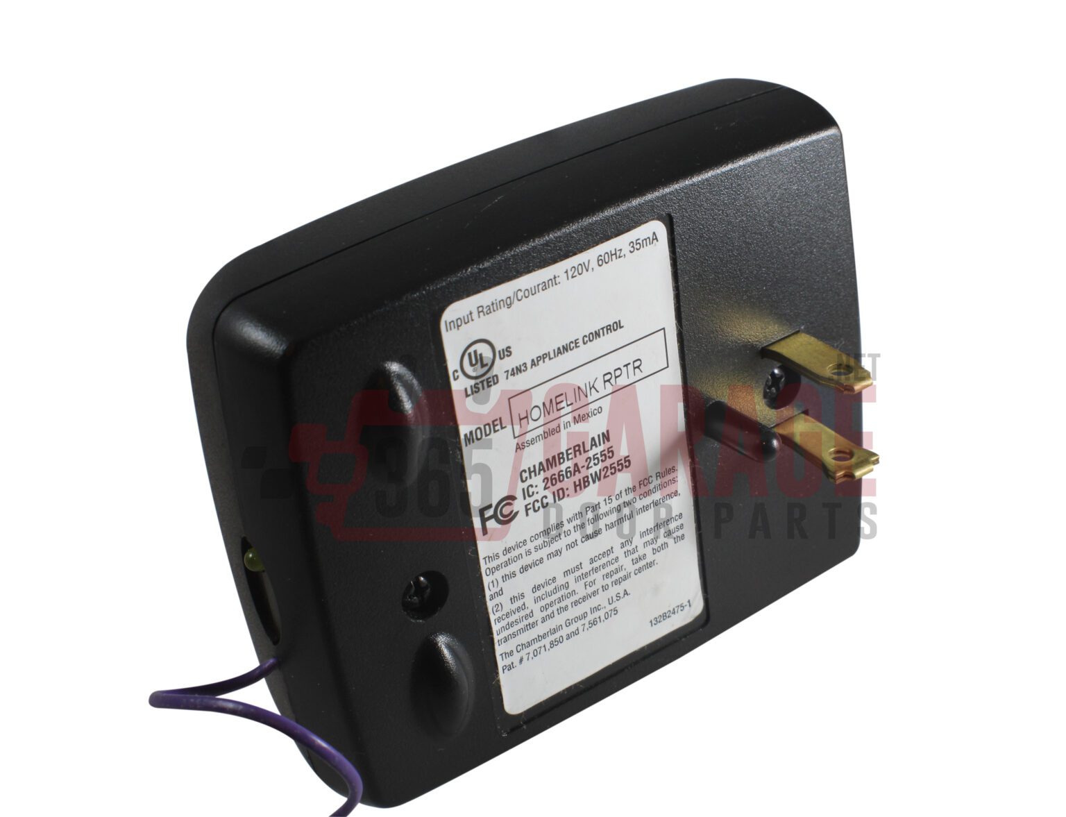 Liftmaster 855LM HomeLink® Repeater Kit 365 Garage Door Parts