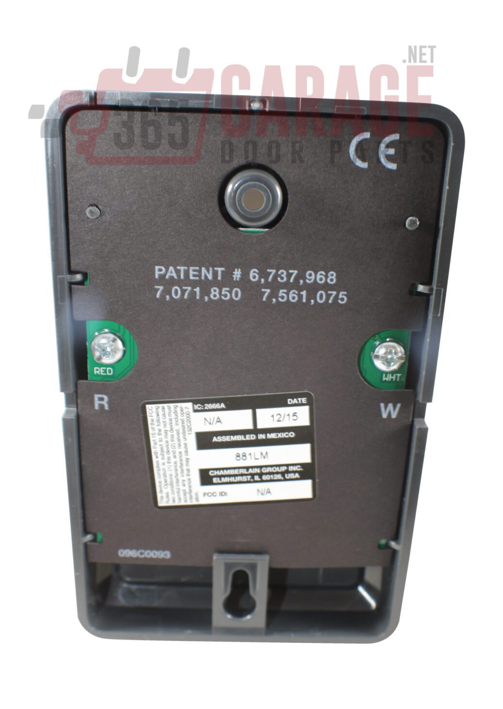 LIFTMASTER 881LMW Motion Detecting Control Panel W/TTC 