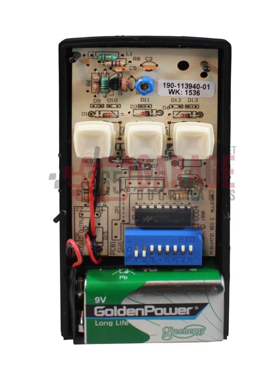 New Allstar/Allister/Pulsar 190109372 8833TOCS 3button Gate or