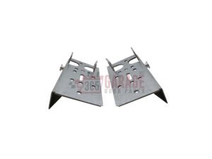 National Hardware V7626 5-11/16" in Length Bottom Lift & Roller Brackets, R & L in Galvanized - Image 4