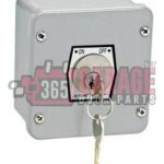 Commercial Garage Door Opener 1KXL Lockout Control Station