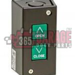 New Commercial Garage Door Opener PBS-2 Two Button Interior Control Station