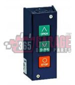 Commercial Garage Door Opener PBS-3R Three Button Station W/ Normally Open Stop