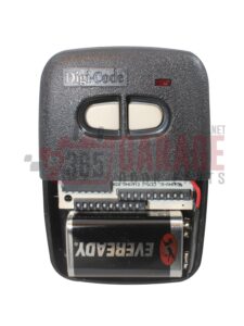 Digi-Code 2 Button Visor Garage Door Opener Transmitter DC5062 - Image 3
