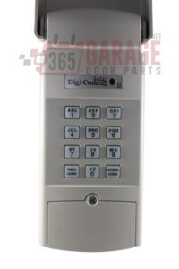 Digi-Code Wireless Garage Door Opener Keypad Model DC5202 - Image 4