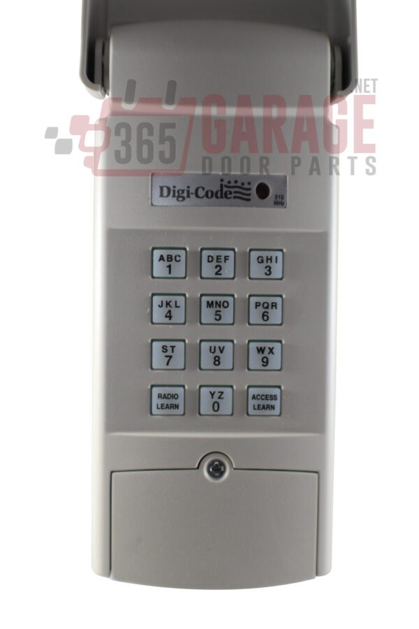 Digi-Code Wireless Garage Door Opener Keypad Model DC5202 - Image 4