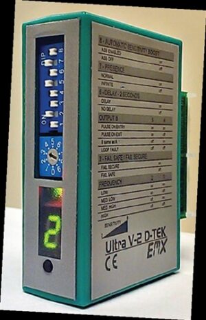 EMX ULTRA V-2 D-TEK Plug In Style Vehicle Loop Detector