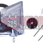 Garage Door Reduced Drive Chain Hoist, 1" Shaft 2000R