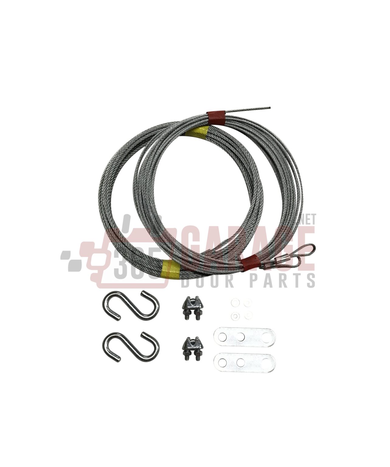 Garage Door Cable Replacement Kit. Two 3/32" x 13 Long and Two 1/8" x 14 Cables 365 Garage