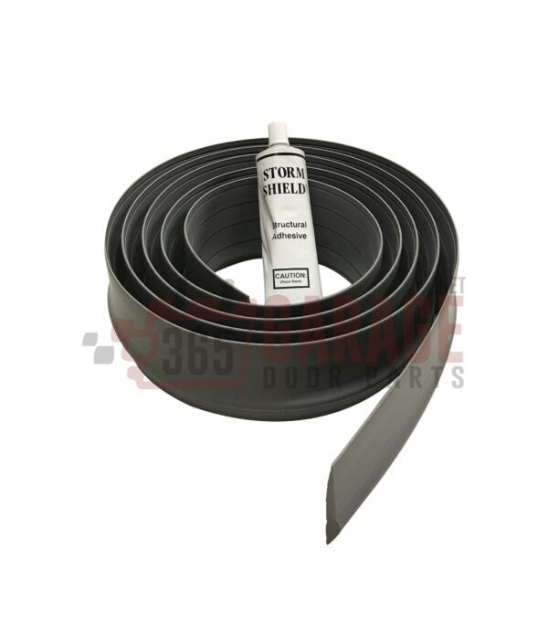 Gray Garage Door Threshold Weather Seal Kit - Sensible Solutions - Image 2