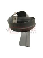 Gray Garage Door Threshold Weather Seal Kit - Sensible Solutions