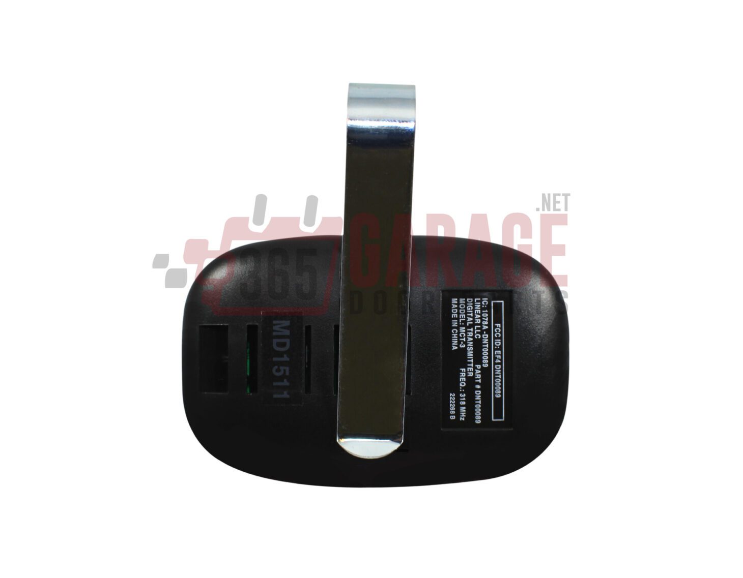 MCT-3 Linear Mega Code 2-Button Garage Door Opener Remote DNT00089 LD033 LD050