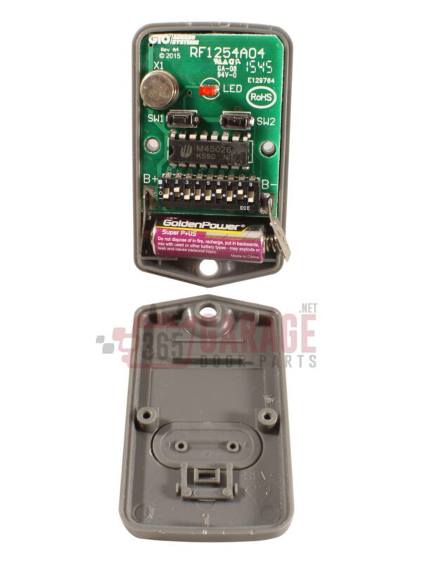 GTO / Mighty Mule RB741 Remote Control, Two Button Mini Transmitter - Image 5