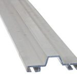 Garage Door 2"x2"Aluminum Bottom Seal Retainer