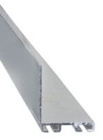 Garage Door 1 -1/2 " X 1-3/8 "Aluminum Bottom Seal Retainer