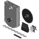 Garage Door J.R. Jackshaft Chain Hoist, 1 1/4" Shaft